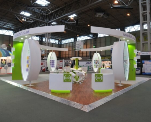 IOSH custom exhibition stand