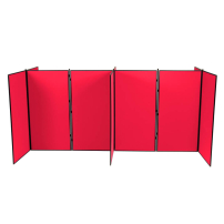 10 panel and pole jumbo boards - Red