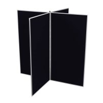 4 panel and pole jumbo boards - Black