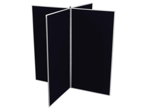 Large fabric display panels