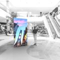 1000mm x 2000mm led lightbox isypromo - lb8 in situ