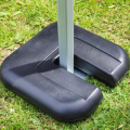 Gazebo leg weight 8kg in use