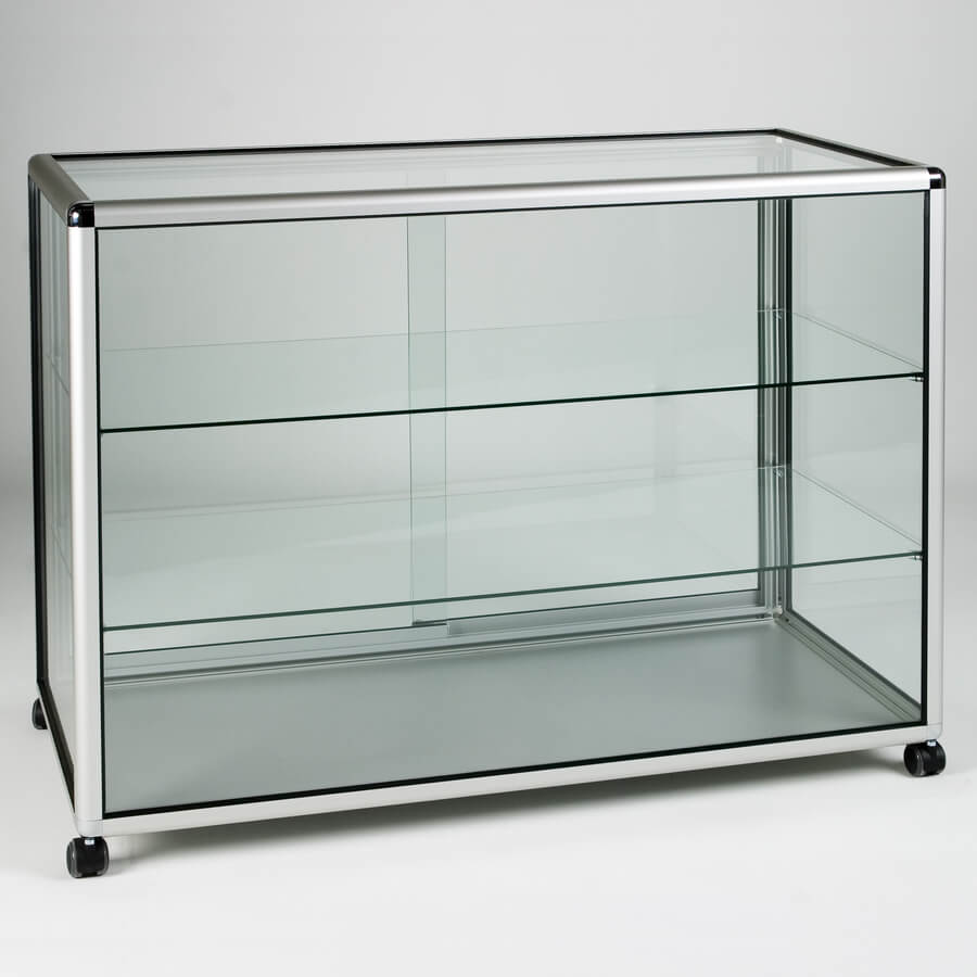 1500mm wide Glass Display Counter - UB002EL - Access Displays