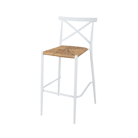 hire outdoor bar stool white
