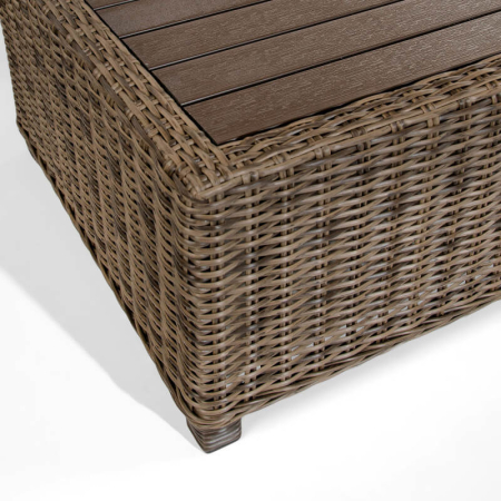 venice rattan garden set hire - 2