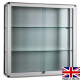 wall mount glass display case - ub020 - made in UK