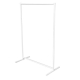 white garment rail 1.45m hire