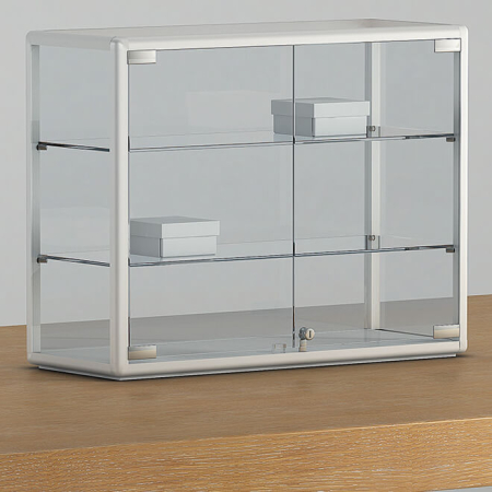 650mm wide counter top display case - 6/5P