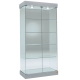 730mm wide freestanding glass display case 131/CC