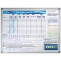 printed heavy duty whiteboard - custom