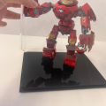 Acrylic display case 200mm x 150mm x 200mm - open