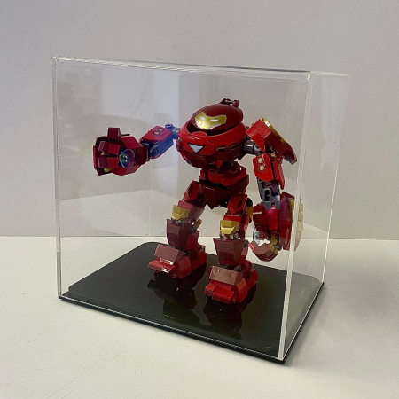 Acrylic display case 200mm x 150mm x 200mm