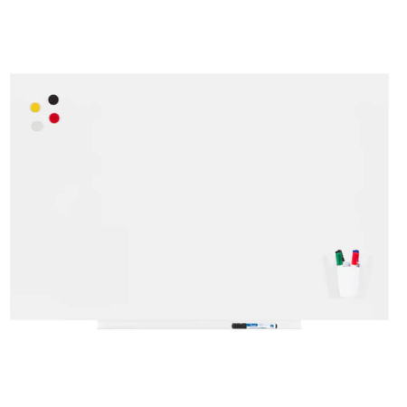 Wall Mounted Whiteboard [Select Size: 1500mm W x 1200mm H]