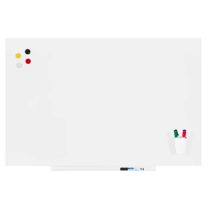 Frameless Whiteboard Dry Wipe Board Access Displays