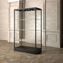 1200mm wide freestanding museum display case - MU/120FC