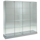 1420mm wide freestanding glass display case - 160/C3C