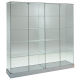 1820mm wide freestanding glass display case - 160/C3