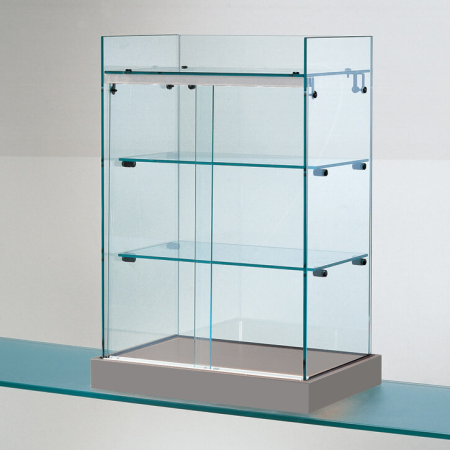 400mm wide counter top glass display case - 190/F