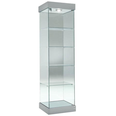 530mm wide freestanding glass display case - 181/ES