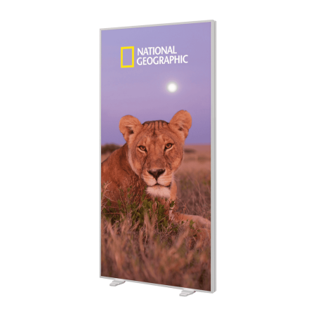 1000mm (w) x 2500mm (h) x 120mm (d) LED Lightbox - Glowpix