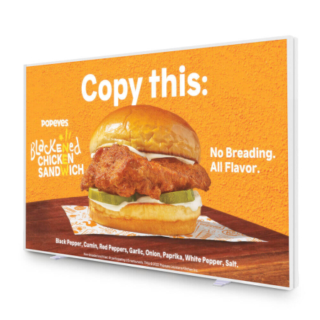 1500mm (w) x 1000mm (h) LED Lightbox - Glopix