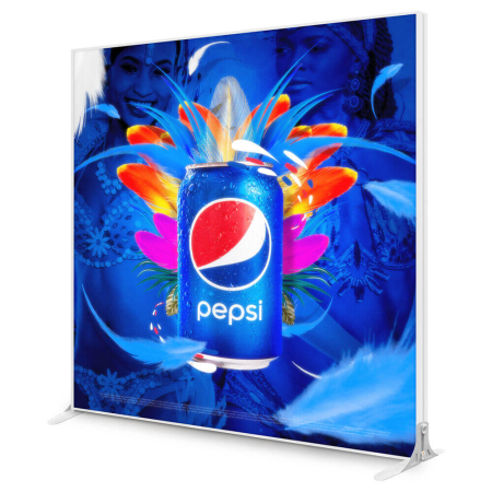 2000mm (w) x 2000mm (h) x 120mm (d) LED Lightbox - Glowpix
