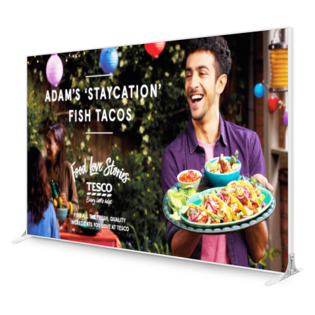 3000mm (w) x 2000mm (h) x 120mm (d) LED Lightbox - Glowpix