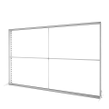 3000mm (w) x 2000mm (h) x 120mm (d) LED Lightbox - Glowpix hardware