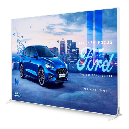 3000mm (w) x 2250mm (h) x 120mm (d) LED Lightbox - Glowpix