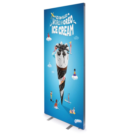 850mm (w) x 2000mm (h) x 60mm (d) LED Lightbox - Boss Light