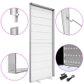 850mm (w) x 2000mm (h) x 60mm (d) LED Lightbox - Boss Light hardware 7