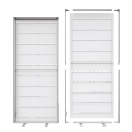 850mm (w) x 2000mm (h) x 60mm (d) LED Lightbox - Boss Light hardware 8