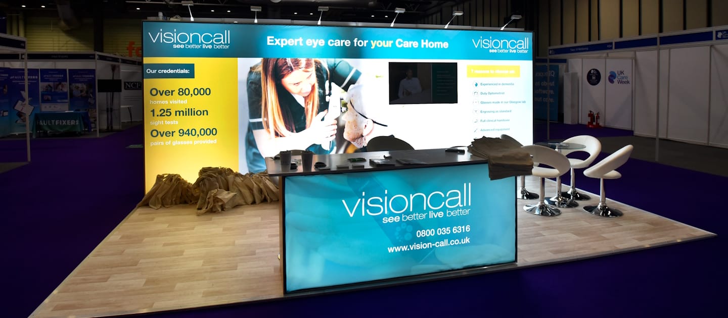 Lightbox exhibition stands