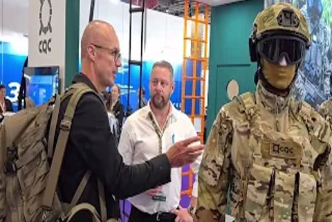 DSEI exhibition stands