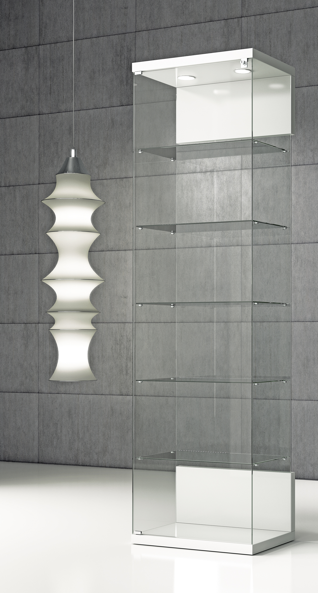Ve Table Display Freestanding Display Cabinet 600mm (w) ? Quadratum ? VE/60 - Access ...