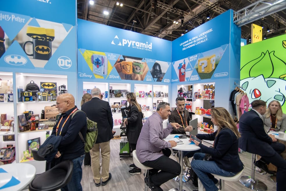 Pyramid International - Brand Licensing Europe exhibition stand - 2