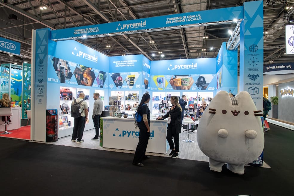 Pyramid International - Brand Licensing Europe exhibition stand